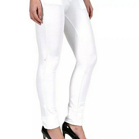 Skinny White Jeans soft stretchy material - Picture 3 of 5